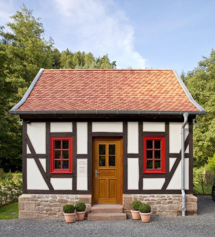 Romantik Hotel Landhaus Baerenmuehle Frankenau Buitenkant foto